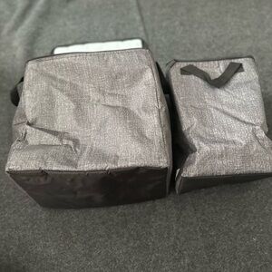 Grey Duo insulated bags - Thirty One